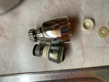 Grifo aireador de cocina giratorio 360, 2 uds., boquilla de filtro para cabezal de ducha, ahorro de agua