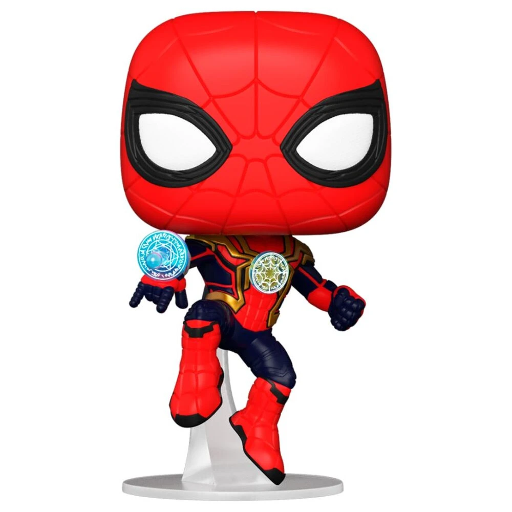 Funko Pop! Marvel: Spider Man No Way Home: Spider Man Integrated Suit 913  Dapat Dikoleksi, Multiwarna FK56829|Aksi Figur| - AliExpress
