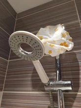 Shower-Nozzle Low-Pressure-Hose Handheld Smesiteli Water-Saving Super-Booster New Durable