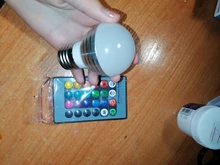 Bulb-Lamp Light-Bulb Remote-Control LED Home-Decor Smart E27 Bluetooth RGB with IR Indoor