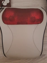 Novedosa almohada de masaje 3 en 1 para cuello, espalda, hombros y cintura, masajeador corporal, regalo para aliviar el dolor, fácil de llevar, para coche, hogar, enchufe europeo