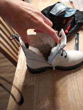 AIYUQI-Botas cortas de cuero genuino para mujer, botines de lana cálidos y antideslizantes, para estudiantes, para invierno, 2021