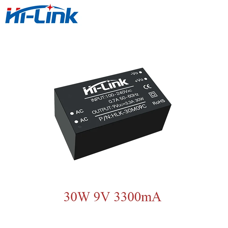 9V/12V/15V/24V Hi Link AC DC Converter HLK-30M09C 30M12C 30M15C 30M24C Switch power supply module PCB mount 2