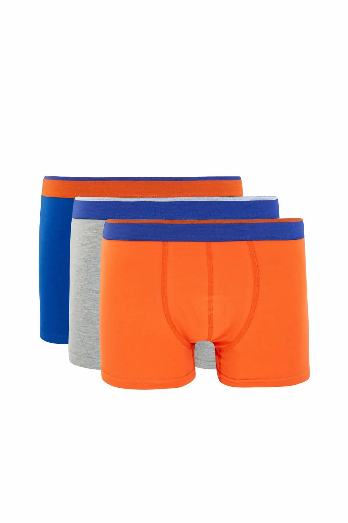 

DeFacto Man Knitted Boxer Men Casual Boxer Sets Men Solid Color Adjustable Boxer Bundles Men Breathable Boxer Sets-N4198AZ20SP