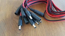 Plug Connectors-Set Jack-Cable-Adapter Power-Supply Led-Strip Cctv-Camera Male Female