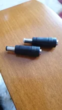 Adaptador de conector de alimentación CC macho/hembra a 2,1 5,5 x/2,5mm, 3,5x1,35mm, para ordenador portátil, 5,5x2,1/2,5 a 3,5x1,35mm, 1 Uds.