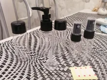 7 Uds Mini viaje maquillaje cosmética rostro crema bote botellas plástico transparente viaje accesorios vacío maquillaje contenedor botella