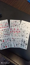 Nail-Water-Decals Tattoo-Slider Letter Inscriptions Russian Black Girl Sexy White 