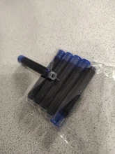 Pluma estilográfica de alta calidad, recarga de tinta, 25 uds. De diámetro, 2,6mm, 3,4mm, estándar internacional, papelería, suministros de oficina, pluma de tinta