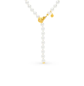 

Silver necklace with pearls sunlight sample 925