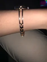 Reloj de pulsera de acero inoxidable para mujer, pulsera de cuarzo pequeña, de lujo, a la moda, sencillo, 1 Uds.