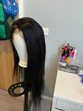 La Princesa 13x 4/13x6 frente de encaje pelucas de cabello humano PrePlucked cierre 4x4 peluca 8-34 pulgadas brasileño recto peluca Frontal de encaje Remy 180%