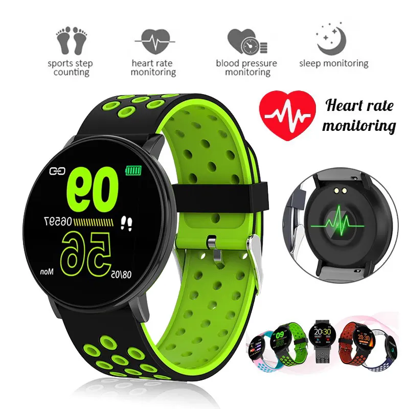 

Sport Smart Watch Men Women Blood Pressure Waterproof Activity Fitness tracker Heart Rate Monitor Smartwatch for Android ios