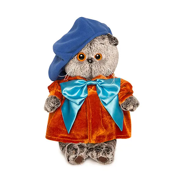 Мягкая игрушка Budi Basa Кот Басик художник, 25 см