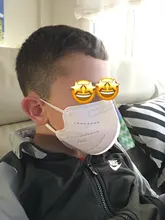 Envío en 10 días KN95 niños máscara para 5-15 años chico FFP2 máscara infantil máscara filtro facial respirador reutilizable FPP2 FPP3 FFP3
