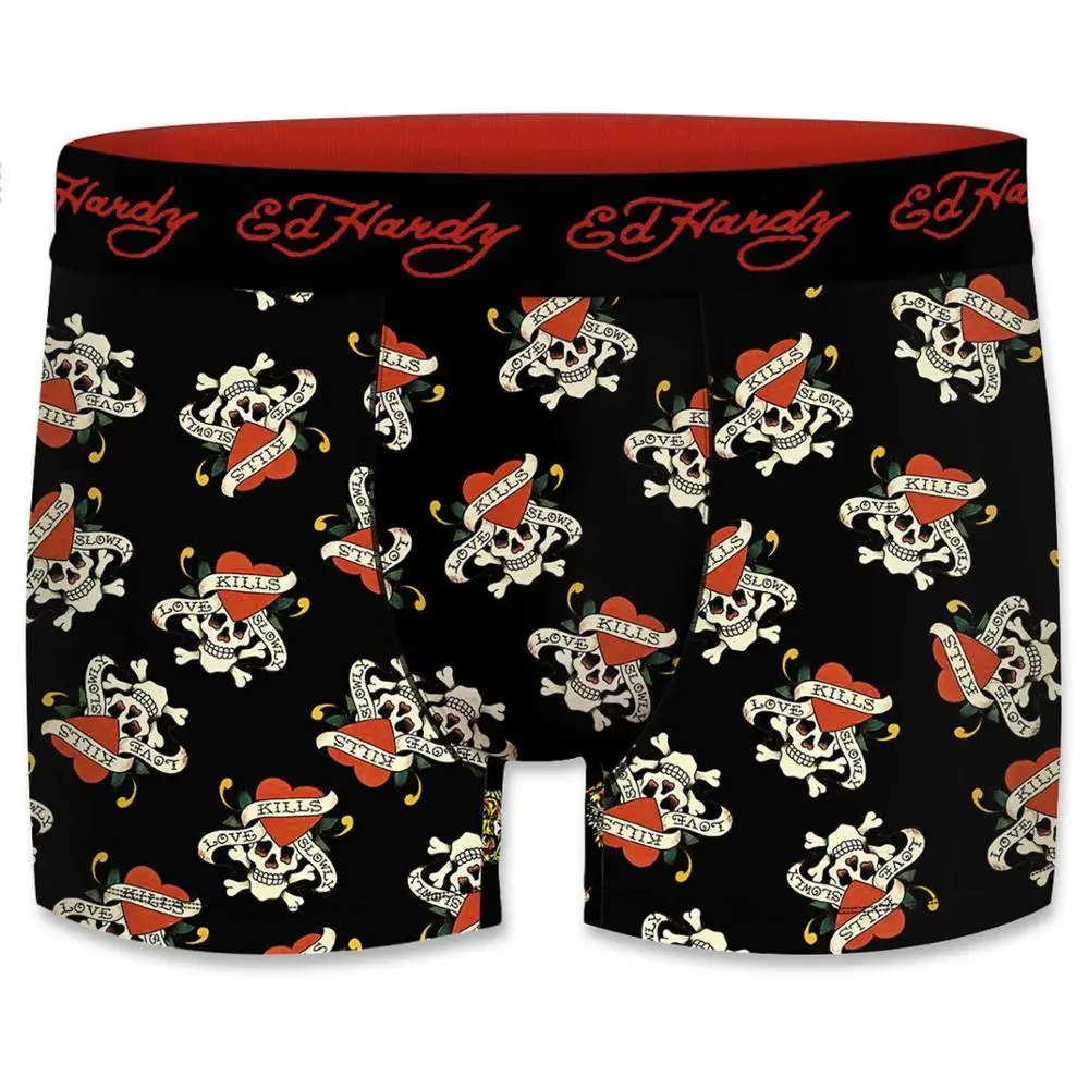 FREEGUN calzoncillo tipo boxer colección ED HARDY - Цвет: T198-2