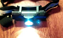 LED Headlamp Head-Torch Boruit D10 Rechargeable Waterproof 18650 Powerful-3000lm Camping