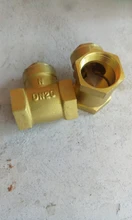 Check-Valve Swing Thread Brass One-Way-Non-Return-Valve Water Female BSP for 3/4-1-1/2-