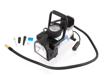 

Compressor DolleX 12V 14 A, 10 Atm, L/min, fog-L, flashlight bag
