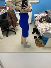 Skirts Stretch Formal High-Waist Women Ladies Package Pencil Hip-Sp5602 7-Colors Work-Wear