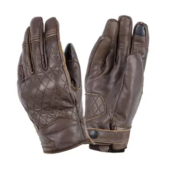 

GLOVES VINTAGE STEVE BROWN - TUCANO URBANO - CE winter leather glove, 100% waterproof and breathable, touch screen compatible