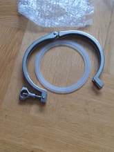 1.522.533.54Stainless Steel Sanitary Tri Clamp Clamps Clover for Ferrule SS304