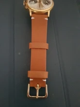 REMZEIM-correa de reloj para hombre y mujer, correa de cuero genuino de 16mm, 18mm, 20mm, 22mm y 24mm, correa de reemplazo negro marrón de liberación rápida