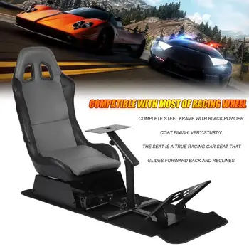 

Playseat Evolution Black Alcantara Game Chair For Nintendo XBOX CPU Thrustmaster Fanatec Steering Wheel Pedal Controllers