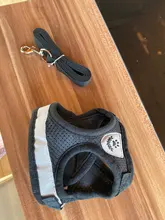 Arnés y correa reflectantes para gato, ropa transpirable a prueba de Escape para mascotas, chaleco ajustable de fácil Control