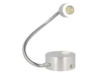 

LEDLUX LD2303C Applique Wall spotlight Led 3W warm white with Interrutore flexible arm side