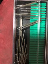 Vástago de diamante de 2,35mm para pulir, punta de aguja, grabado, tallado, pulido, vidrio, piedra de Jade, conjunto de herramientas rotativas, 30 Uds.