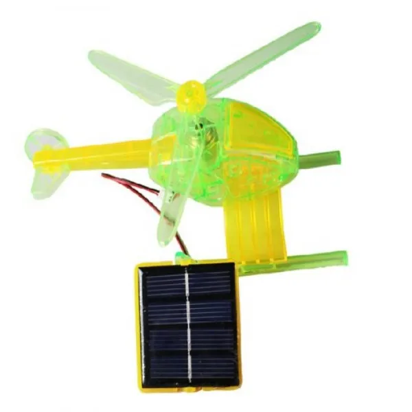 Конструктор на солнечной батарее вертолёт Solar helicopter