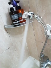 Cabezal de ducha de lluvia de lujo, de mano, anión, alta presión, Gadgets de lluvia para el baño, Ahorrador de agua, cabezal de ducha con encendido/apagado