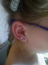 Earring Gun-Tools-Kit Puncture-Gun-Set Sterile Ear-Stud Piercing Safe Navel-Body Stainless-Steel