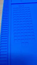 Almohadilla de reparación aislante resistente al calor, estación de soldadura de silicona, almohadilla de trabajo, plataforma de escritorio para Estación de soldadura BGA