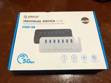 Usb-Extension Adapter Charging-Splitter Support ORICO Usb-3.0-Hub Powered On/off-Switches