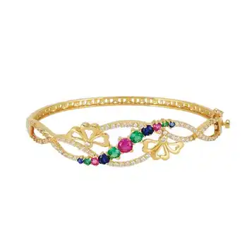 

Colorful Gemstone Children Charm Bracelet 01-670-CB023