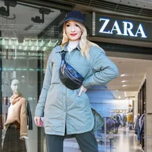 2020 Fanny paquete de la cintura bolsos con forma de Banana de cuero de la PU bolsa de cadera de las mujeres de los hombres correa de teléfono de cremallera bolsa titular de dinero de bolsillo Wasitbag Honda