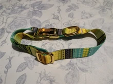 Collar personalizado de nailon con estampado para perro, Gargantilla personalizada con grabado gratis para perros pequeños, medianos y grandes