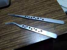 Hand-Tools-Sets Forceps Industrial-Tweezers Phone-Repair Anti-Static Curved Stainless