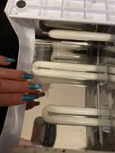 Tubo de lámpara Led de uñas de repuesto, lámpara de tubo UV de 12W para luz secadora de uñas, curado de lámpara de tubo LED en forma de U, herramienta de Arte de uñas de Gel, 1 Uds.