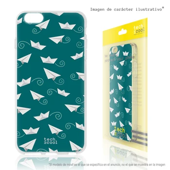 

FunnyTech®Silicone Case skin cover for LG G6 L paper Airplanes