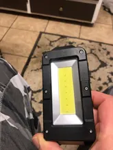 LED Flashlight Bottom-Magnet-Design Adjustable Usb Rechargeable Multifunctional COB 180-Degree