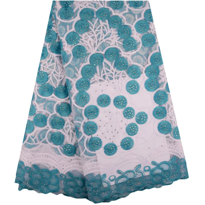Nigerian Lace Dress Sequins Lace Fabric