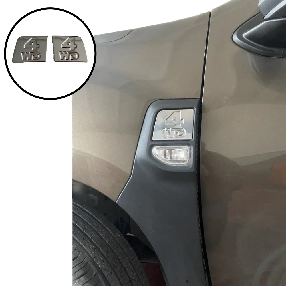 4wd Badge For Duster Fender Sticker For Dacia Duster For Renault Duster