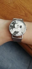 Caliente Mickey Mouse marca reloj de las mujeres con estilo de malla de acero inoxidable reloj de cuarzo Casual chica regalo Relogio reloj de los hombres