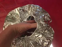 Cubierta de baño de papel de aluminio elástico desechable, cubierta de ducha de aceite para hornear, Ultra delgada, impermeable, aislamiento térmico, secado nutritivo