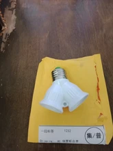 Converter Bulb-Adapter Light-Lamp 2e27-Lamp-Holder E27 Splitter Y-Shape To Halogen LED