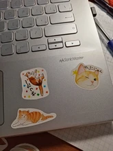 Lost a cat-mini pegatinas decorativas de papelería, conjunto de álbum diario de recortes, palo de etiqueta Kawaii, papelería