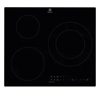 

Induction Hot Plate Electrolux EIT60336CK 60 cm Black (3 Cooking Areas)